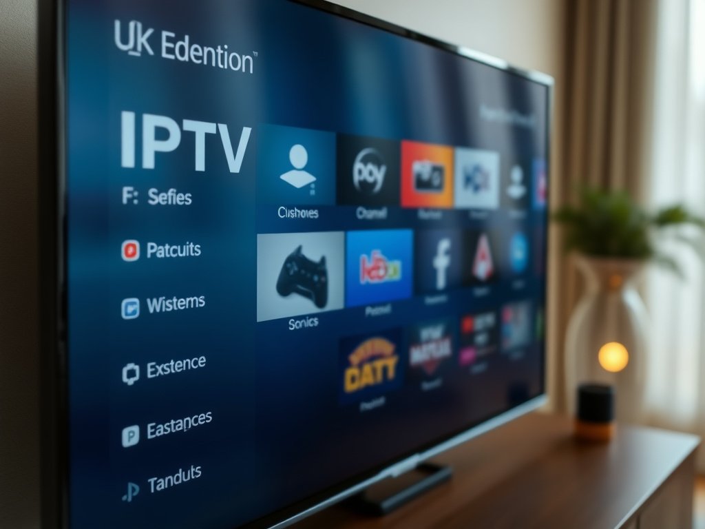 IPTV UK channel selection